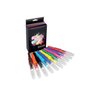 Kit 10 penne di colore da soffiare
